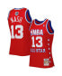 Фото #1 товара Men's Steve Nash Red Western Conference 2003 All Star Game Swingman Jersey