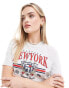 Tommy Jeans Relaxed Fit T-Shirt in Multi Разноцветный, XXS - EU 32 - фото #1