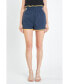 ფოტო #2 პროდუქტის Women's Shorts with Colorblock Binding