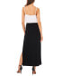 Фото #4 товара Women's A-Line Side Slit Maxi Skirt