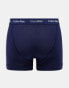 Фото #3 товара Calvin Klein cotton stretch trunks 3 pack in multi