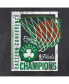 Фото #2 товара Men's Heather Charcoal Boston Celtics 2024 Eastern Conference Champions Full Court Trap T-Shirt