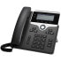Фото #3 товара Cisco 7821 - IP Phone - Black - Silver - Wired handset - Polycarbonate - Desk/Wall - 2 lines