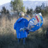 Фото #4 товара Непромокаемое пончо с капюшоном Sonic Синий