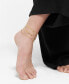 ფოტო #5 პროდუქტის Gold Tarnish Resistant Adjustable 9-11" Herringbone, Valentina and Mariner Chain Anklet Set