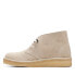 Фото #10 товара Clarks Desert Coal 26168791 Womens Beige Suede Lace Up Chukkas Boots