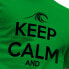 ფოტო #2 პროდუქტის KRUSKIS Keep Calm and Surf Short Sleeve T-shirt short sleeve T-shirt