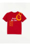Фото #2 товара LCW Kids Bisiklet Yaka Galatasaray Baskılı Kısa Kollu Erkek Çocuk Tişört