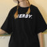 Фото #3 товара NERDY 经典大Logo印花糖果色短袖T恤 男女同款 黑色 / Футболка NERDY LogoT PNEU20KG1701