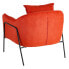 Фото #8 товара Кресло 76,5 x 70 x 74 cm Синтетическая ткань Металл Оранжевый