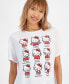 ფოტო #3 პროდუქტის Juniors' Hello Kitty Moods Graphic T-Shirt