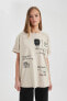 Фото #4 товара Футболка Defacto Basquiat Oversize Fit