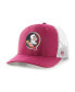 ფოტო #1 პროდუქტის Men's Garnet Florida State Seminoles Trucker Adjustable Hat