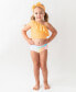 Фото #1 товара Baby Girls Baby One Shoulder Ruffle Tankini