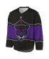 ფოტო #3 პროდუქტის Men's Black and Purple Panther City Lacrosse Club Replica Jersey