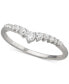 ფოტო #1 პროდუქტის Cubic Zirconia Graduated V Ring in Sterling Silver, Created for Macy's