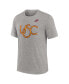 Фото #2 товара Men's Heather Gray USC Trojans Blitz Evergreen Legacy Primary Tri-Blend T-Shirt