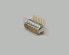 BKL Electronic 10120258 - D-Sub PCB type 90° 9-pin - Silver - Male - Angled - Galvanized steel - Gold