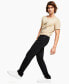 ფოტო #1 პროდუქტის Men's Straight-Fit Stretch Jeans