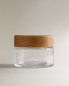 Reusable jar with oak lid