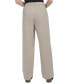 ფოტო #2 პროდუქტის Women's Cotton Relaxed Straight-Leg Pants