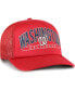 Men's Red Washington Nationals Backhaul Foam Trucker Snapback Hat