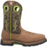 Фото #1 товара Ботинки рабочие Dan Post Boots Storms Eye 11 Inch водонепроницаемые с композитным носком Мужские коричневые