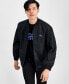 Фото #1 товара Men's Slim-Fit Full-Zip Bomber Jacket