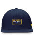 Men's Navy St. Louis Blues Authentic Pro Prime Snapback Hat