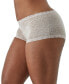 Lace Trim Microfiber Boyshort Underwear 40760