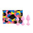 Фото #2 товара Анальная пробка набор FeelzToys Bibi из 3 штук розовый