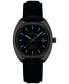 Фото #4 товара Men's Swiss Automatic DS-2 Black Synthetic Strap Watch 40mm