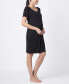 Фото #4 товара Пижама для беременных Seraphine Ночные сорочки с застежкой на пуговицы, упаковка из 2 шт.