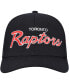 Men's Black Toronto Raptors MVP Team Script 2.0 Stretch Snapback Hat - фото #2