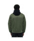 Фото #3 товара Men's Bomper Fleece Hood Bomber Jacket