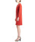 Women's Crepe Appliqué-Detail Shift Dress Buo, S - фото #3