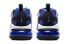Фото #5 товара Кроссовки Nike Air Max 270 React GS Black White Blue