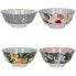 Фото #1 товара KITCHENCRAFT Floral Design Set 4 Bowls