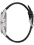 Фото #2 товара Мужские наручные часы с черным кожаным ремешком Victorinox 241819 Alliance Sport chronograph 44mm 10ATM