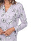 ფოტო #5 პროდუქტის Women's Long Sleeve Floral Pajama Set, 2-Piece