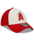 Фото #3 товара Men's Red Los Angeles Angels City Connect 39THIRTY Flex Hat