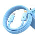 Фото #1 товара Kabel przewód do iPhone Superior Series USB-C - Lightning 20W PD 1m - niebieski