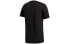 Фото #2 товара adidas 运动型格短袖T恤 男款 黑色 / Футболка Adidas T -