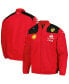 Фото #2 товара Men's Red Scuderia Ferrari Team Full-Zip Jacket