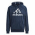 Фото #1 товара Толстовка с капюшоном мужская Adidas Game and Go Big Logo Синий