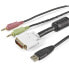 Фото #2 товара STARTECH DVI-I USB 4 In 1 KVM Switch 18 m Cable