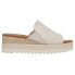 Фото #2 товара TOMS Diana Platform Espadrille Womens Off White Casual Sandals 10019756T