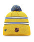 Фото #2 товара Men's Blue St. Louis Blues Special Edition 2.0 Cuffed Knit Hat with Pom