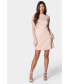 Фото #1 товара Women's Lace Bell Sleeve Cutout Dress