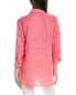 Фото #2 товара Tyler Böe Dora Linen Shirt Women's Pink M